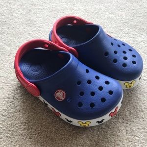 Crocs size 9 light up brand new